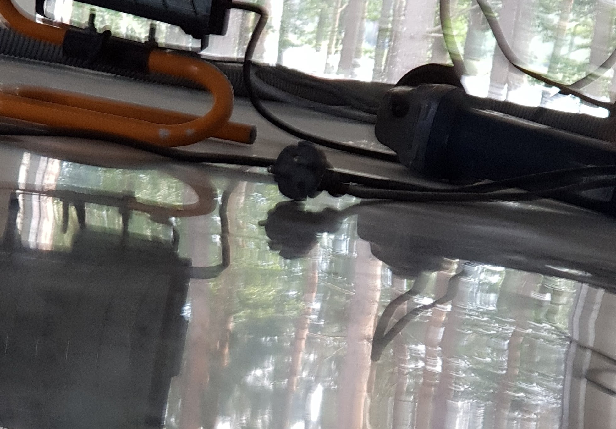 Betona grīdas pulēšana